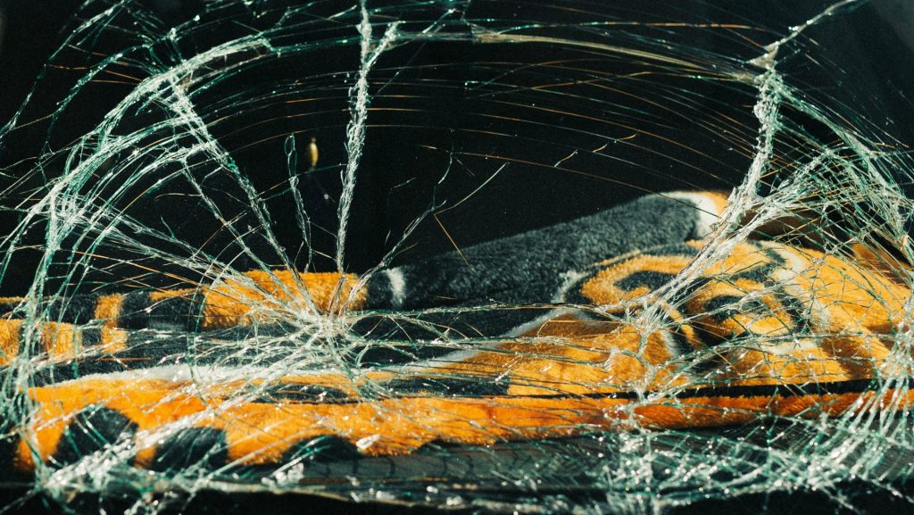 brown and black abstract painting