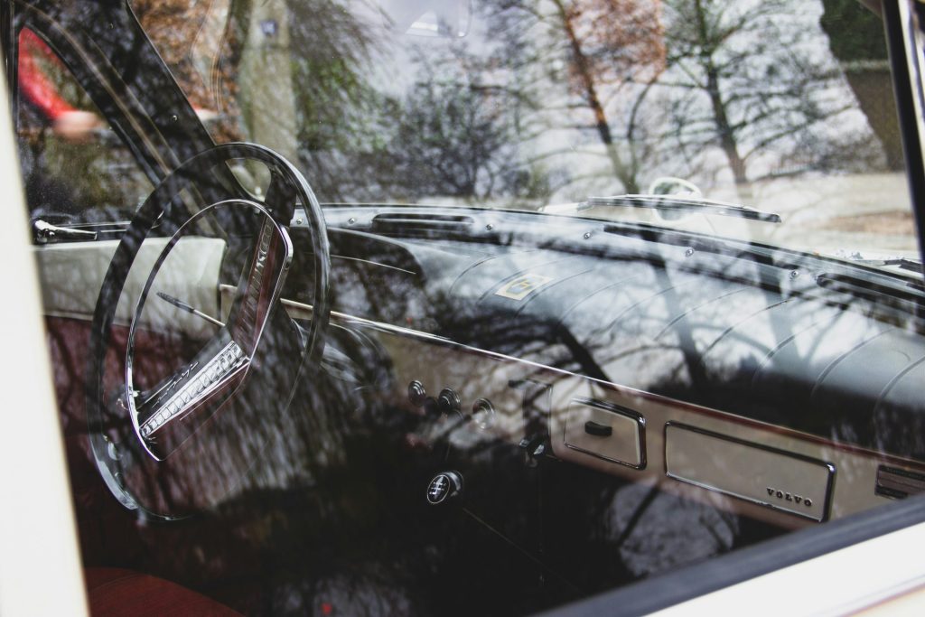 black car on road during daytime